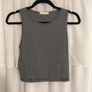 B&W striped Urban Outfitters tank